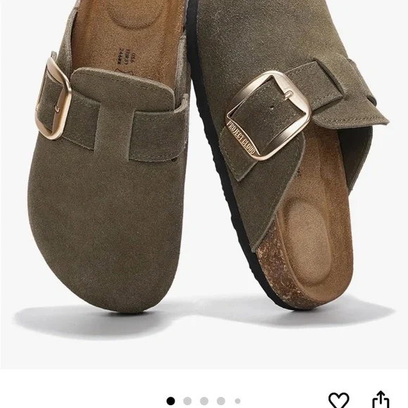 Project Cloud Suede Buckle Clogs - Picture 8 of 8